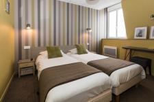 Twin room Hotel Les Alizes Dinard